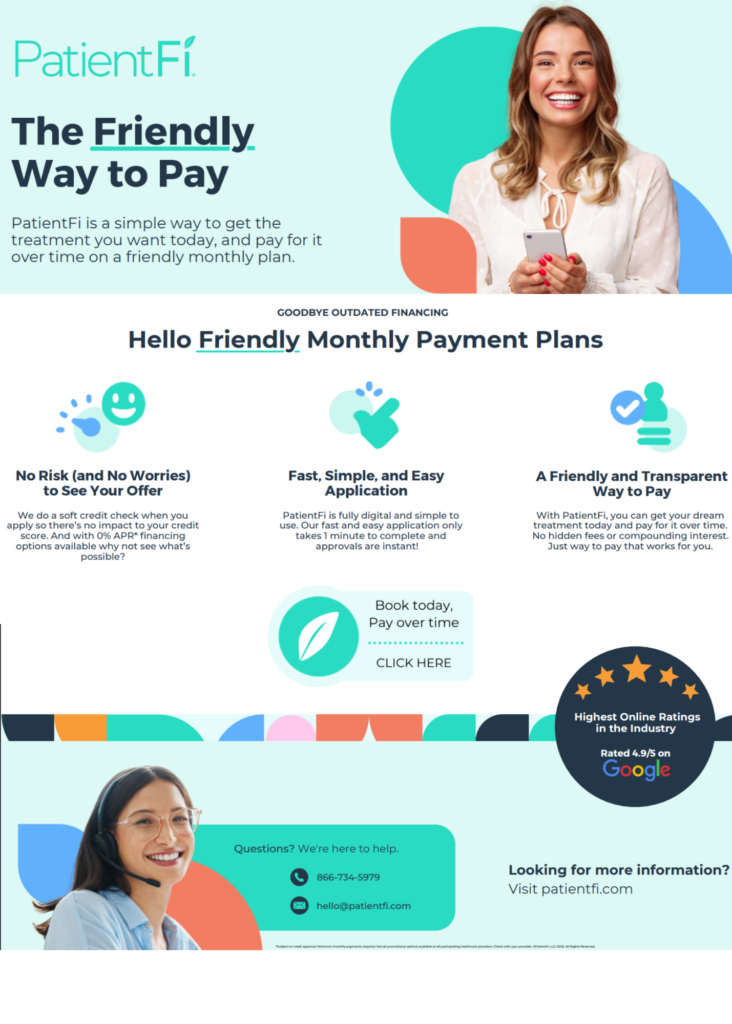 PatientFi payment plans | Jules Aesthetics in Floral Park, NY
