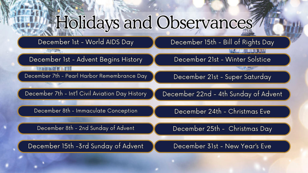 Holidays and Observances | Jules Aesthetics in Floral Park, NY