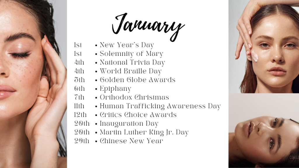 Jules Aesthetics January 2025 newsletter